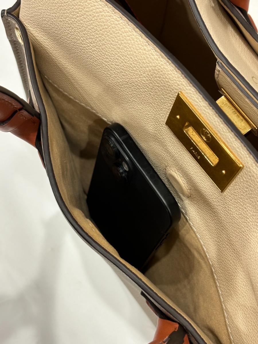 On My Side leather handbag