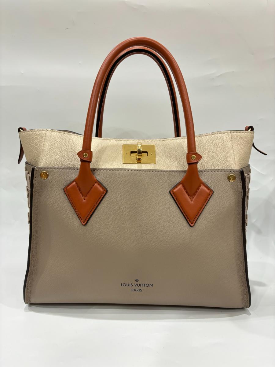 On My Side leather handbag