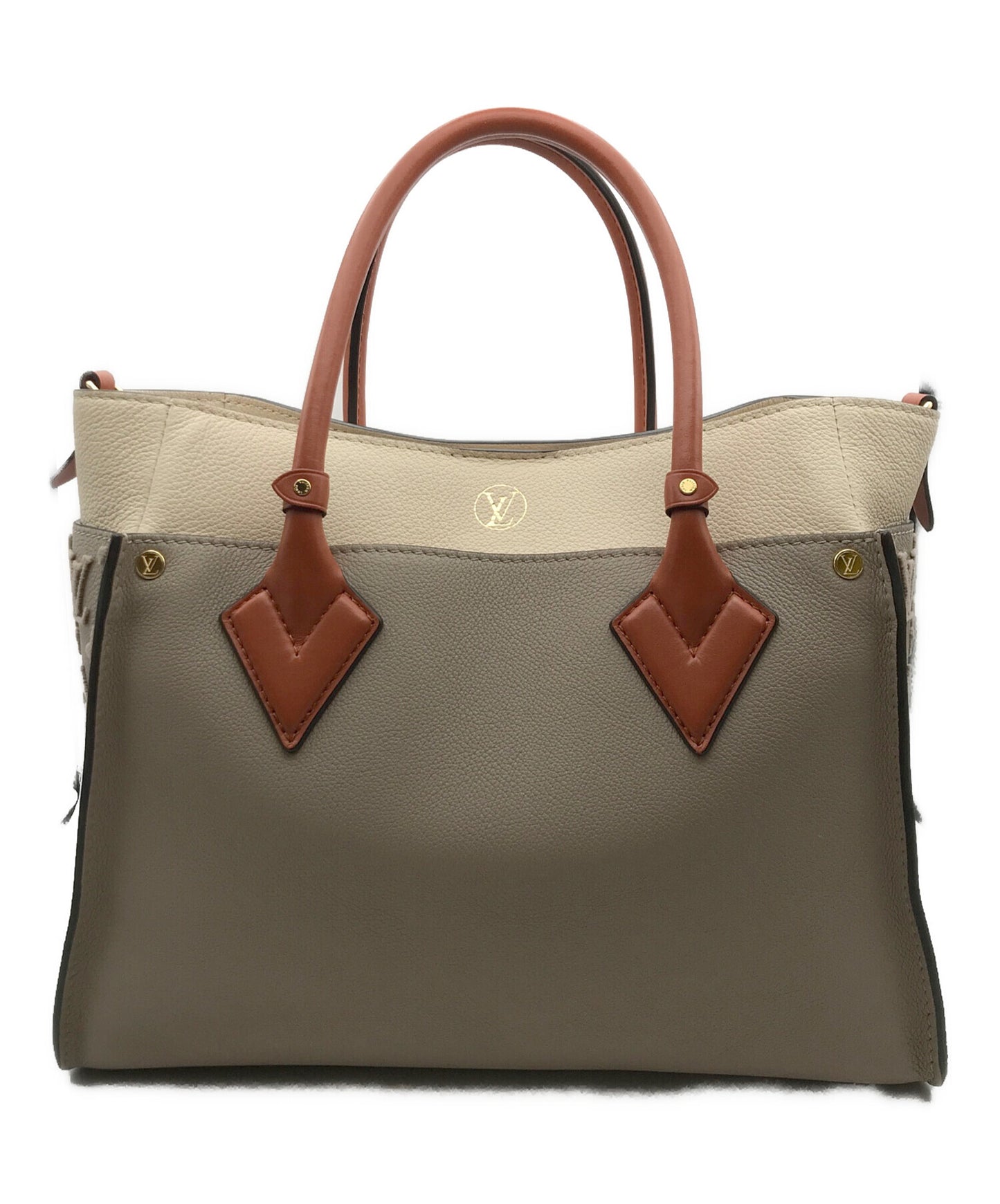 On My Side leather handbag