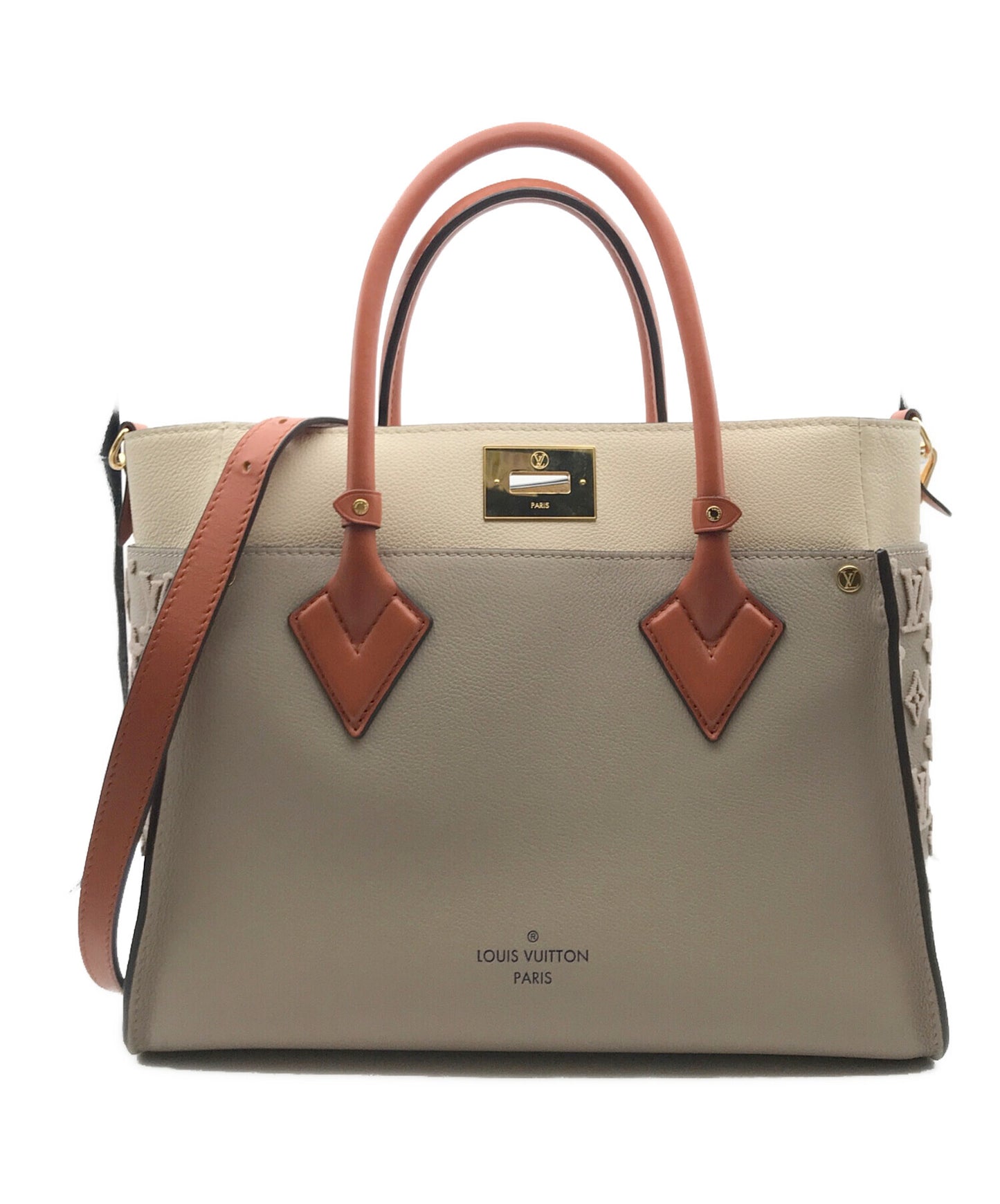 On My Side leather handbag